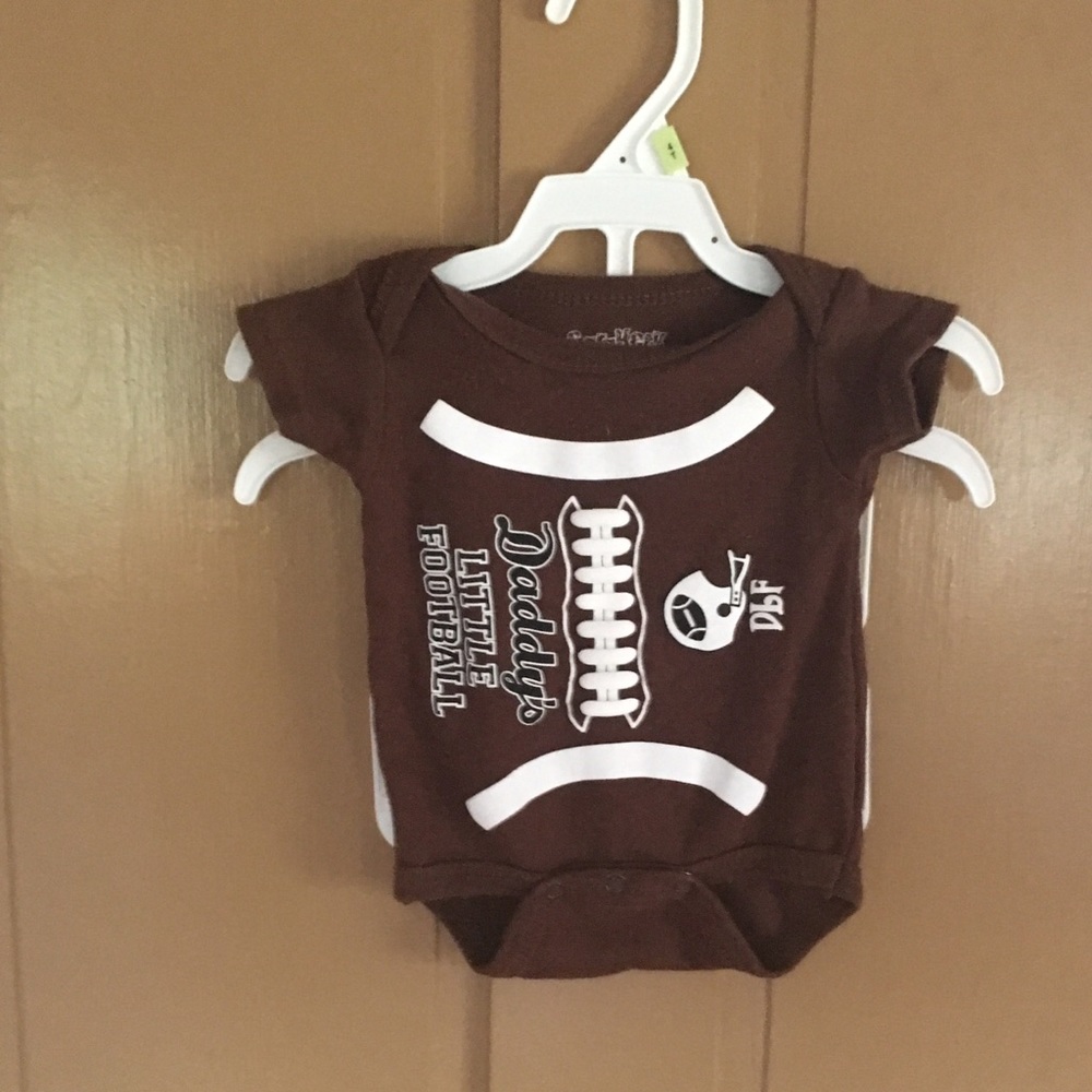 Baby Football Onesie.  New without tags.